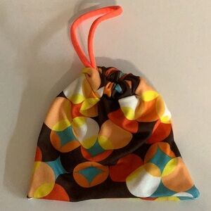 Zuliana Bikini/Money Bag Wrist Tie Bag Vintage. New